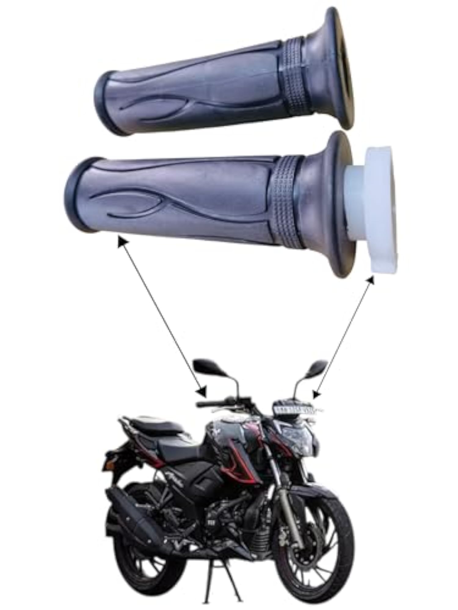 Apache 160+200 4V Handle Grip